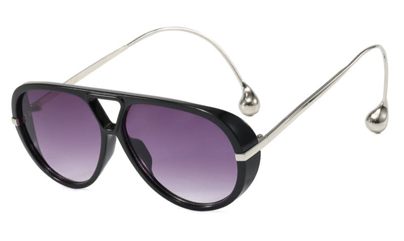 aviator sunglasses with teardrop temples - SOLARISUX