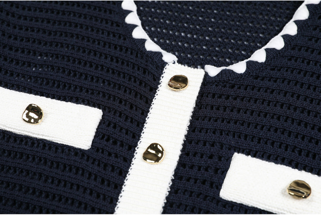 Geplooide top met uitlopende mouwen en maxi-rok set met tailleband – Rosiny 