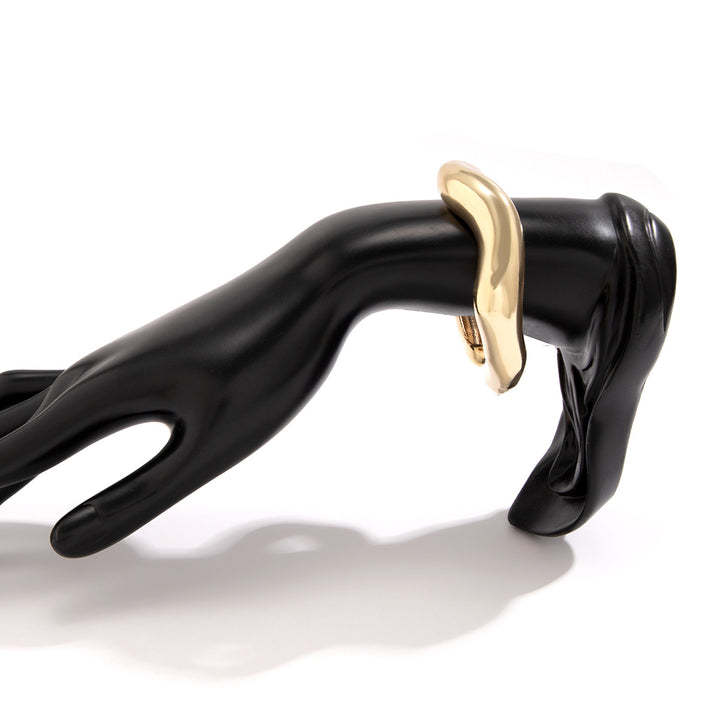 Boucles d'oreilles créoles à double couche texturée avec détail gravé – Akoma 