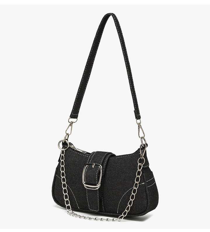 Vintage Chain Shoulder Bag - NOXÉL