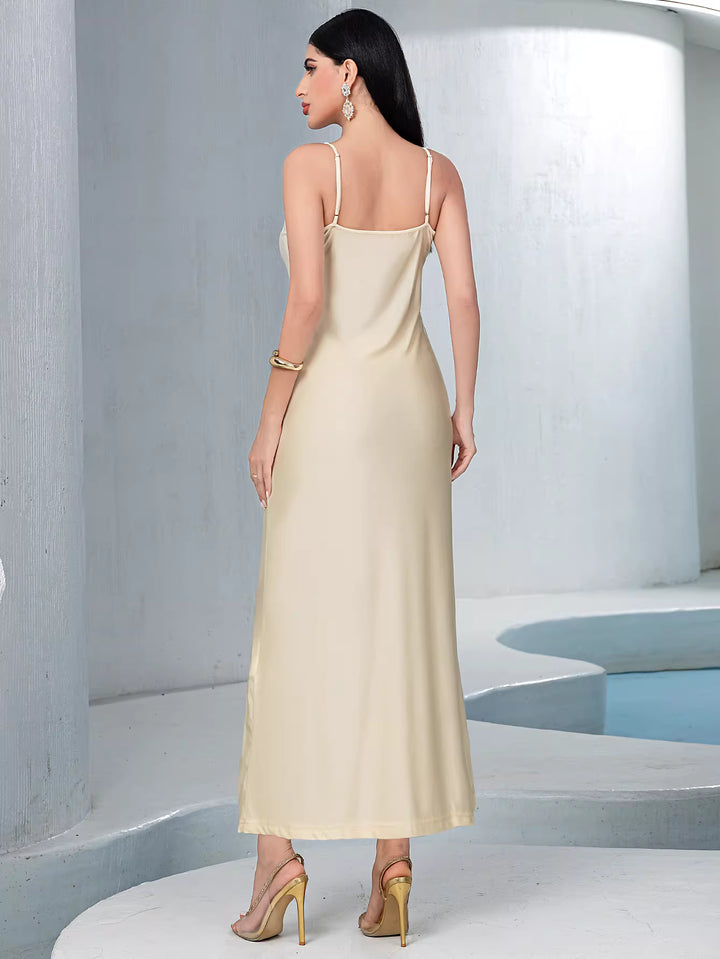 Elegant Sleeveless Maxi Dress – LUMINA