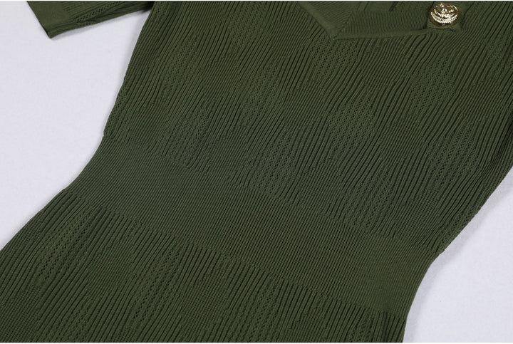 Plissiertes Oberteil mit ausgestellten Ärmeln und Maxirock-Set mit Taillengürtel – Rosiny 