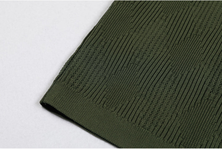 Plissiertes Oberteil mit ausgestellten Ärmeln und Maxirock-Set mit Taillengürtel – Rosiny 