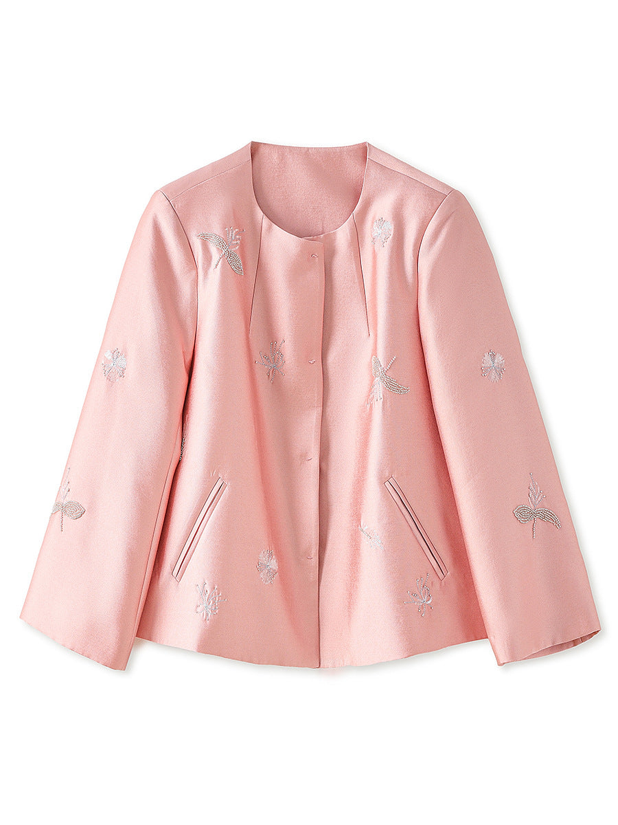 جاكيت مطرز بأكمام واسعة – إليوراب