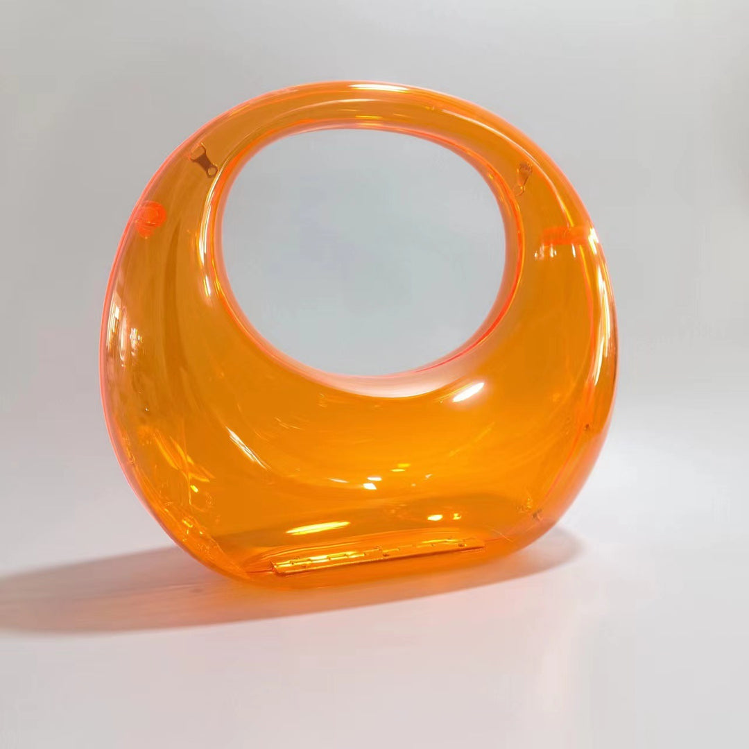 round top-handle acrylic handbag - Errolyn