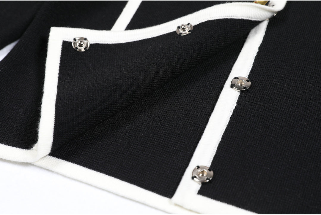 Plissiertes Oberteil mit ausgestellten Ärmeln und Maxirock-Set mit Taillengürtel – Rosiny 