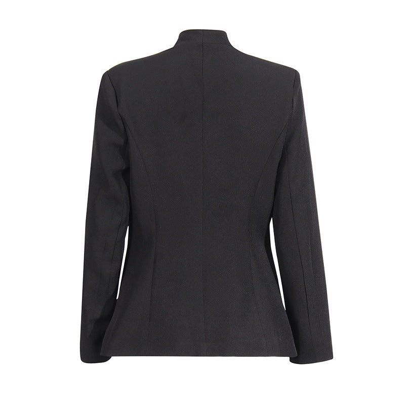 Geplooide top met uitlopende mouwen en maxi-rok set met tailleband – Rosiny 