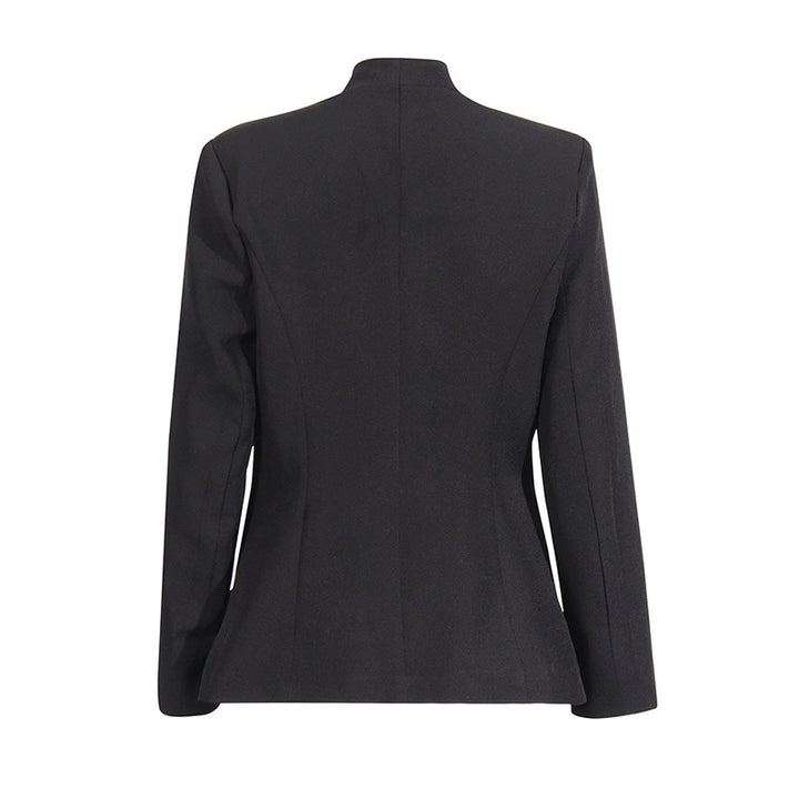 Geplooide top met uitlopende mouwen en maxi-rok set met tailleband – Rosiny 