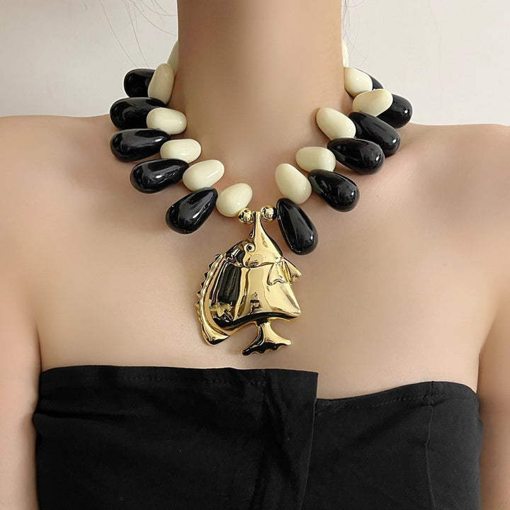 Geplooide top met uitlopende mouwen en maxi-rok set met tailleband – Rosiny 