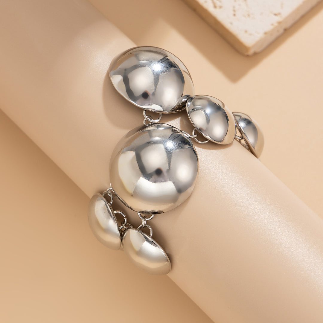 Chunky bubble bracelet with glossy finish - Suptra