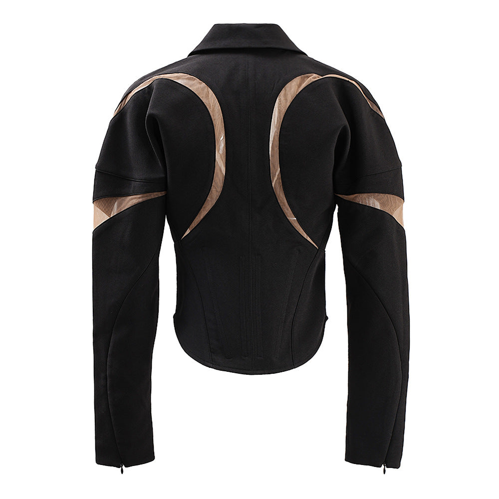 Plissiertes Oberteil mit ausgestellten Ärmeln und Maxirock-Set mit Taillengürtel – Rosiny 