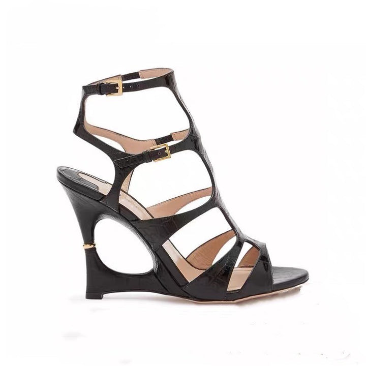 Geplooide top met uitlopende mouwen en maxi-rok set met tailleband – Rosiny 