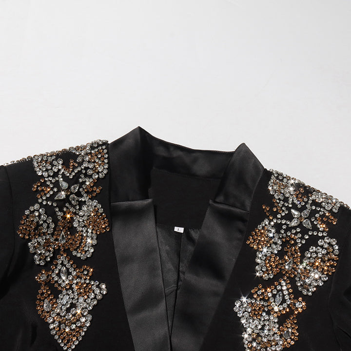 بليزر مُفصّل بأكتاف مُزينة بالكريستال – فيفياندي