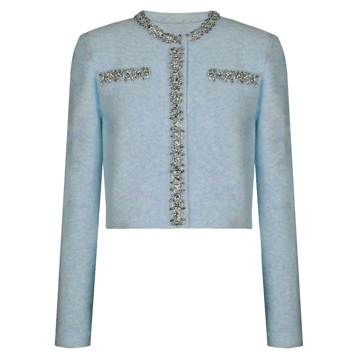 Geplooide top met uitlopende mouwen en maxi-rok set met tailleband – Rosiny 