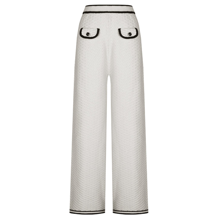 Plissiertes Oberteil mit ausgestellten Ärmeln und Maxirock-Set mit Taillengürtel – Rosiny 