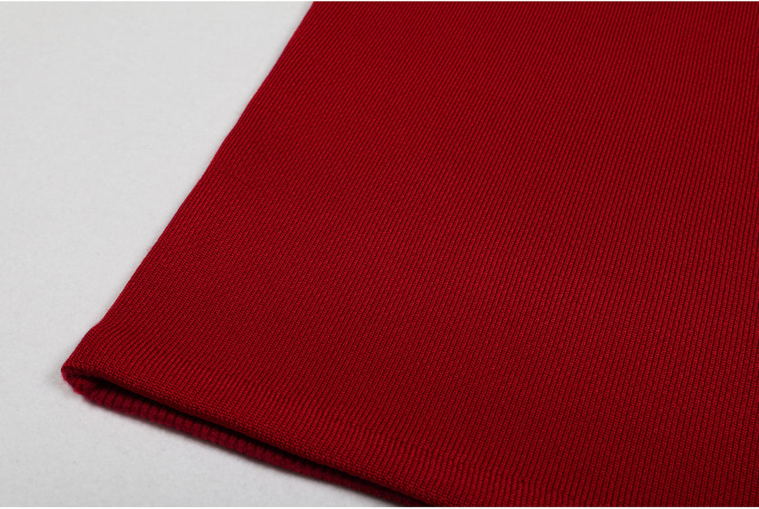 طقم محبوك من قطعتين مع أزرار على شكل قلب – أميليف