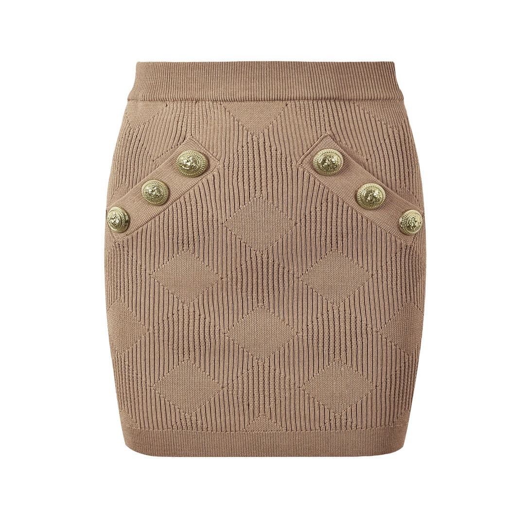 Geplooide top met uitlopende mouwen en maxi-rok set met tailleband – Rosiny 