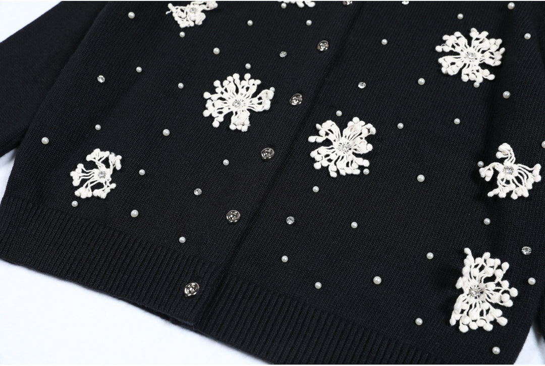 Geplooide top met uitlopende mouwen en maxi-rok set met tailleband – Rosiny 