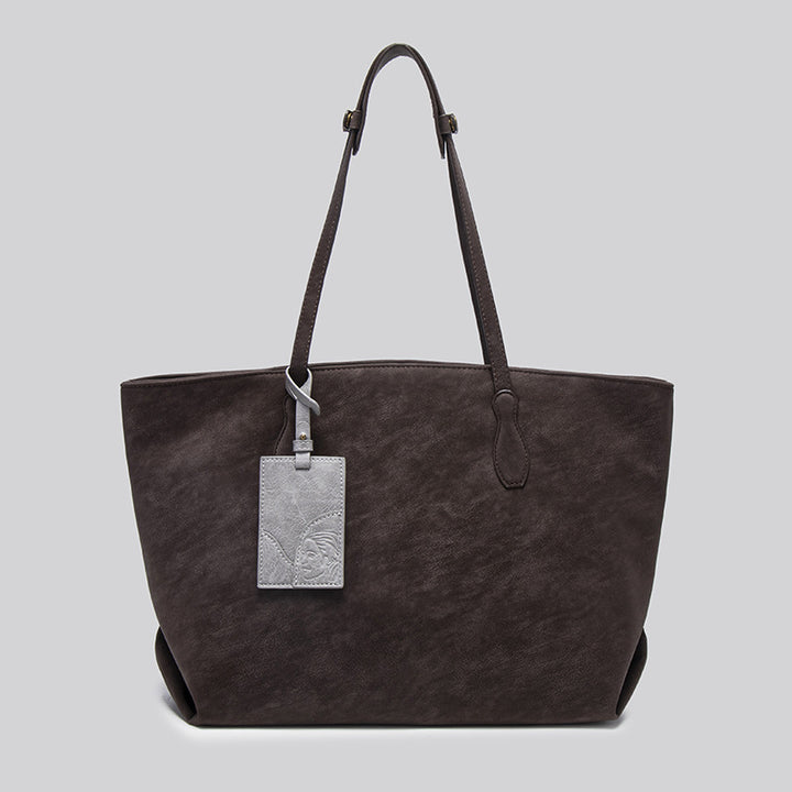 Vintage Leather Tote Bag - Everyday