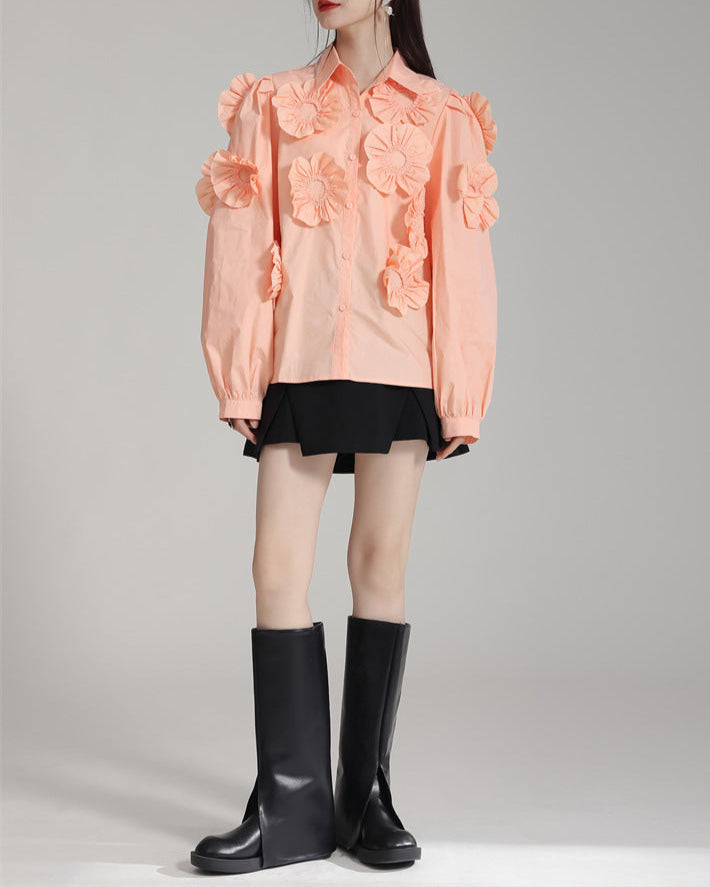 Dubbelgelaagde gestructureerde hoepeloorbellen met gegraveerd detail – Akoma 