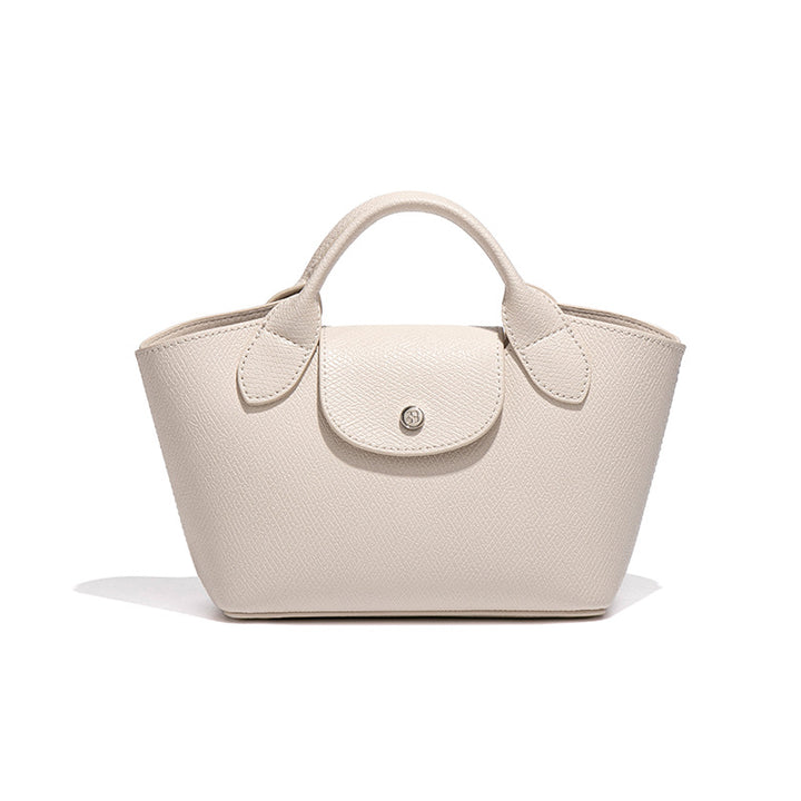 Mini Elegant Top Handle Bag – IVORY