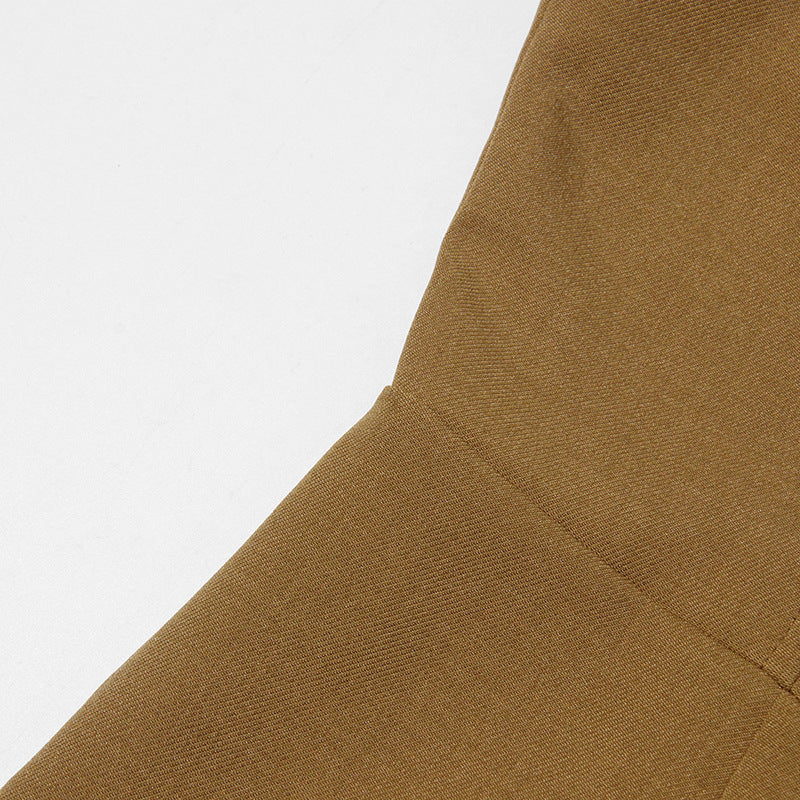 belted wide-leg jumpsuit with spaghetti straps – MARLOWE