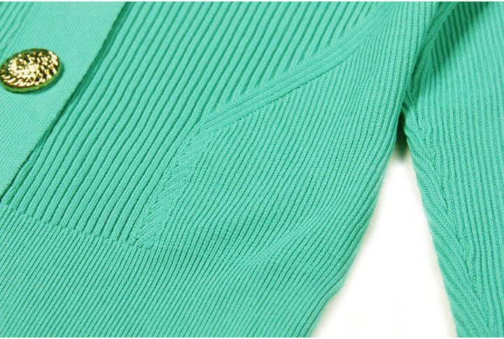 Haut à manches évasées plissées et ensemble jupe longue avec ceinture à la taille – Rosiny 