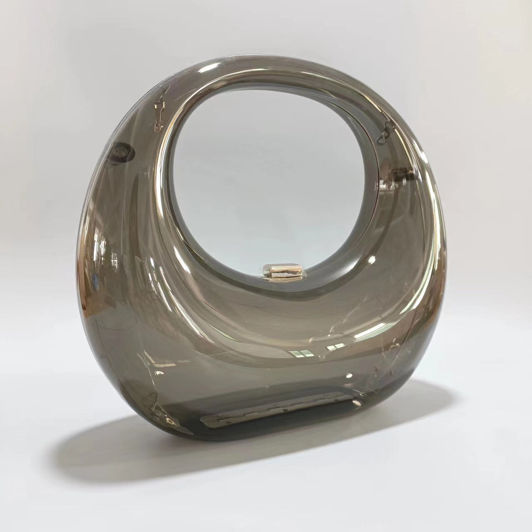 round top-handle acrylic handbag - Errolyn