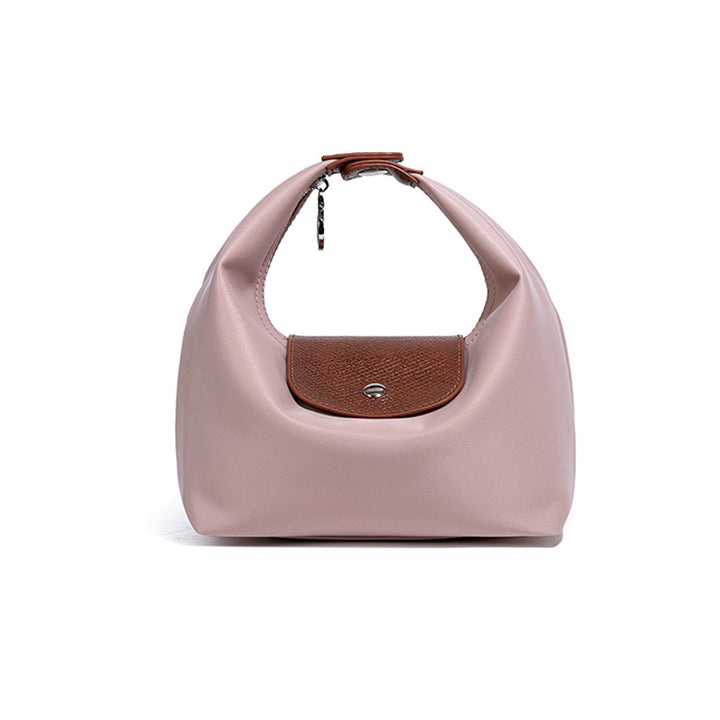 Blush Mini Crescent Handbag – LUNÉA