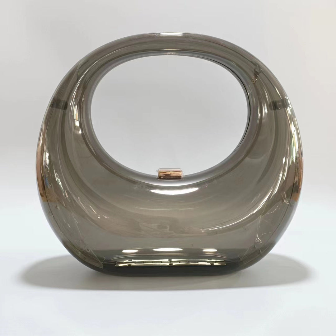 round top-handle acrylic handbag - Errolyn
