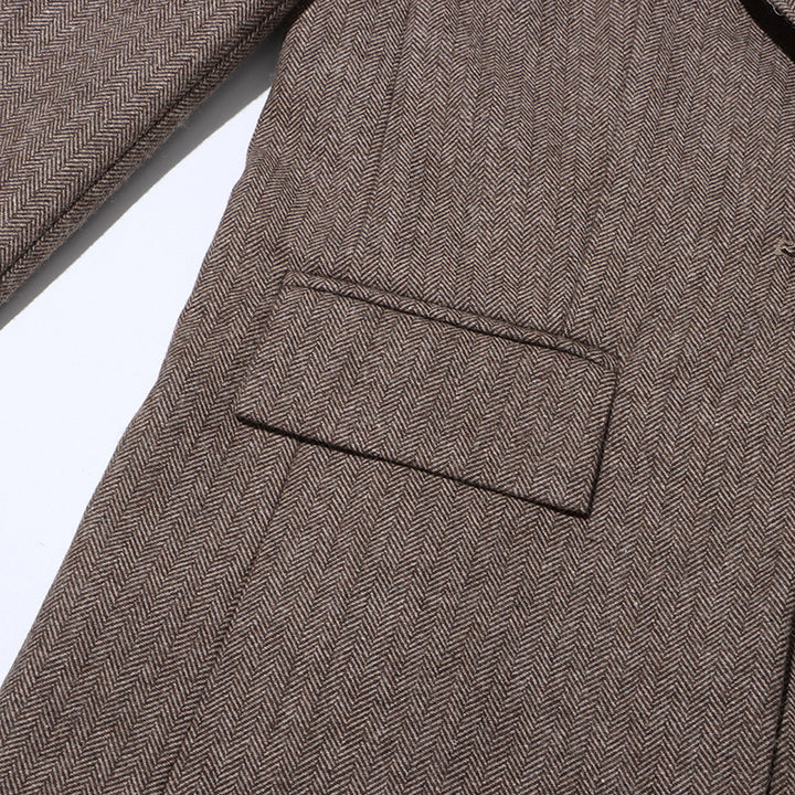 Dubbelgelaagde gestructureerde hoepeloorbellen met gegraveerd detail – Akoma 