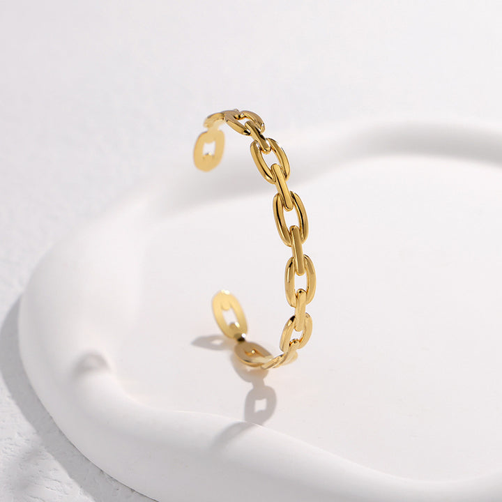 Hollow Chain Open Adjustable Bracelet
