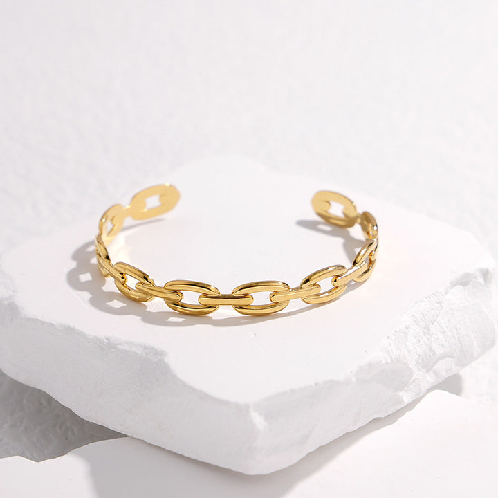 Hollow Chain Open Adjustable Bracelet