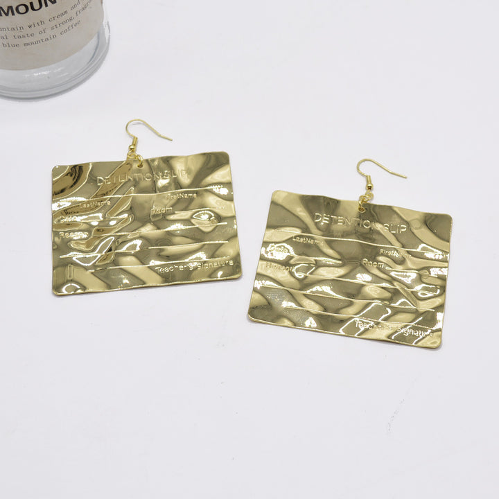 Boucles d'oreilles créoles à double couche texturée avec détail gravé – Akoma 