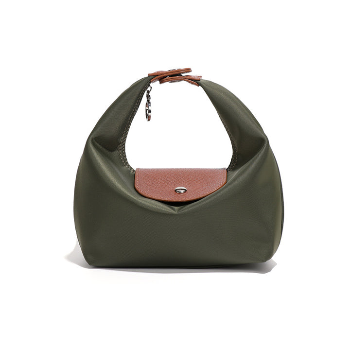Blush Mini Crescent Handbag – LUNÉA