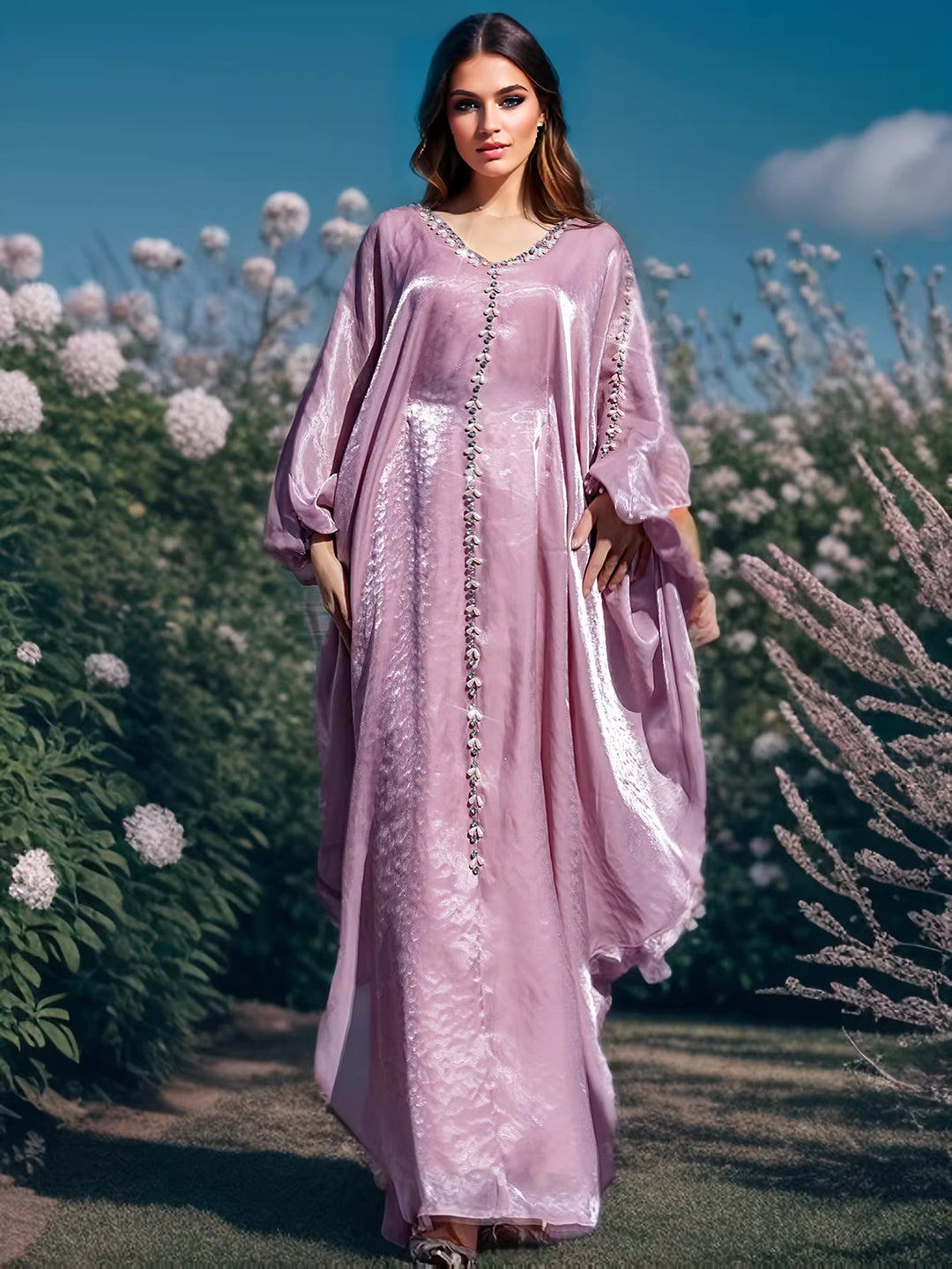Elegant Sleeveless Maxi Dress – NOVA