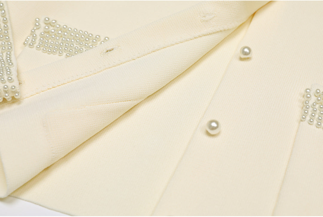 Haut à manches évasées plissées et ensemble jupe longue avec ceinture à la taille – Rosiny 