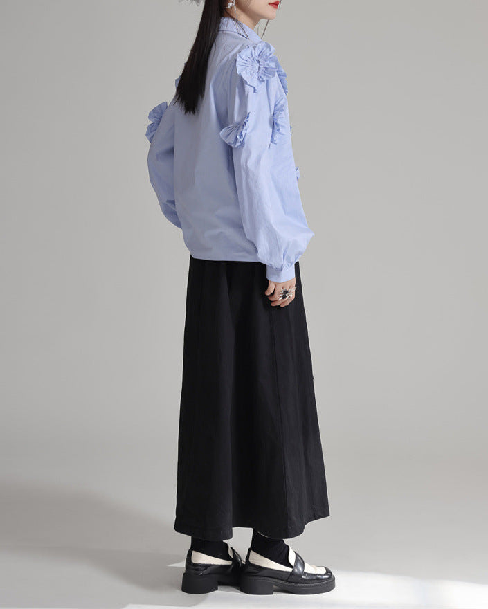 Dubbelgelaagde gestructureerde hoepeloorbellen met gegraveerd detail – Akoma 