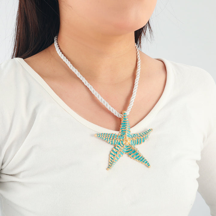 chunky heart pendant necklace with glossy beads – CORAXU