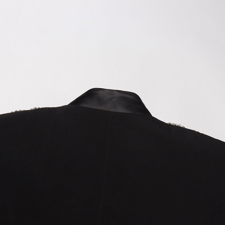 بليزر مُفصّل بأكتاف مُزينة بالكريستال – فيفياندي