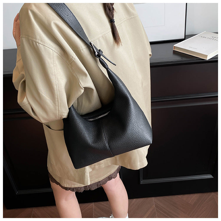 Mini Leather Hobo Shoulder Bag – SIENNA