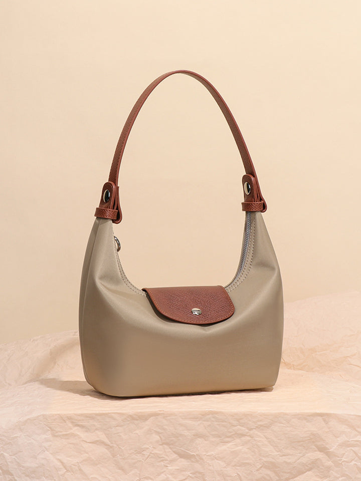 Blush Mini Crescent Handbag – LUNÉA