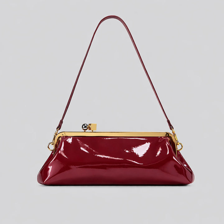 Luxury Gold Frame Clutch Shoulder Bag-TIAMMO