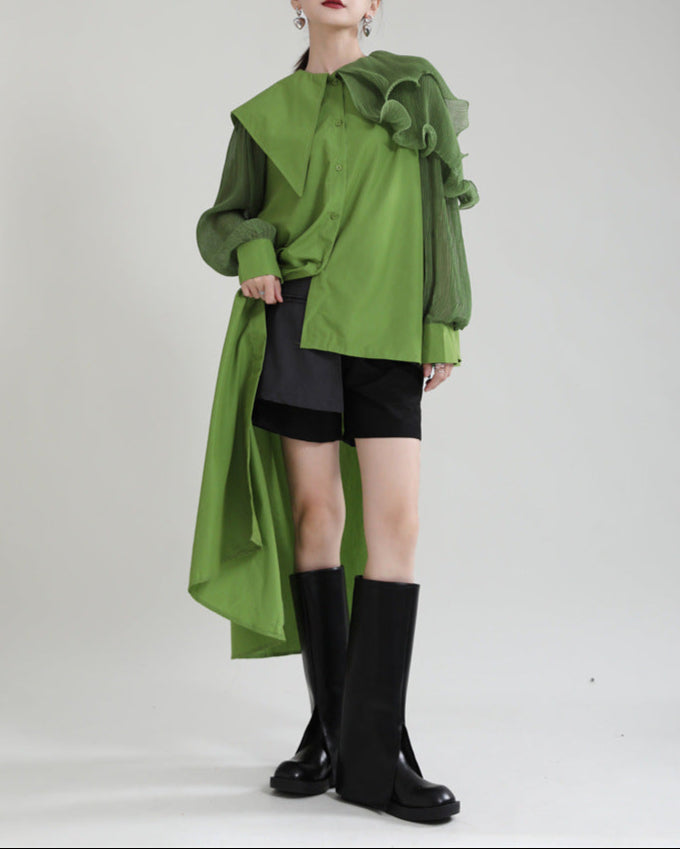 Ohrringe mit zweilagiger Textur und graviertem Detail – Akoma 