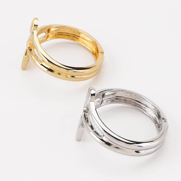 driekwart mouw overslagjurk met pailletten revers en bloemenapplicatie – ALINA 