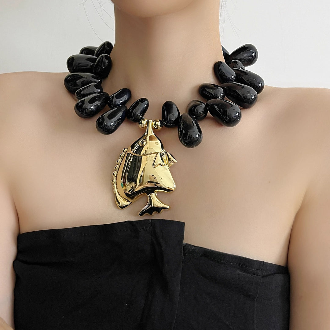 Geplooide top met uitlopende mouwen en maxi-rok set met tailleband – Rosiny 