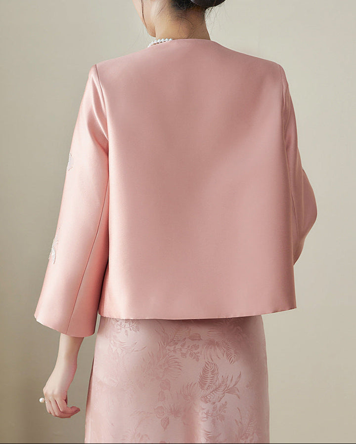 جاكيت مطرز بأكمام واسعة – إليوراب