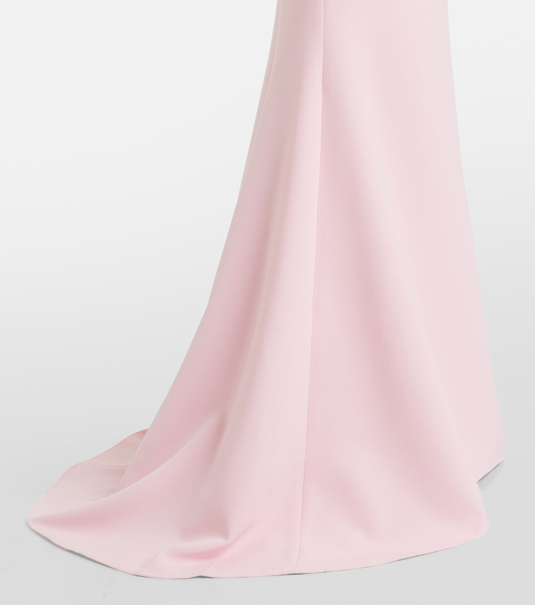 Blush One-Shoulder Draped Gown - Seraphina
