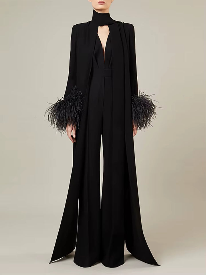 asymmetrical sequin-ruched satin gown – OPHELIA