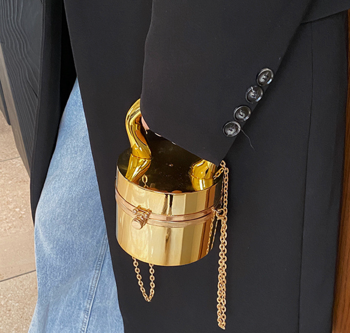 Geplooide top met uitlopende mouwen en maxi-rok set met tailleband – Rosiny 